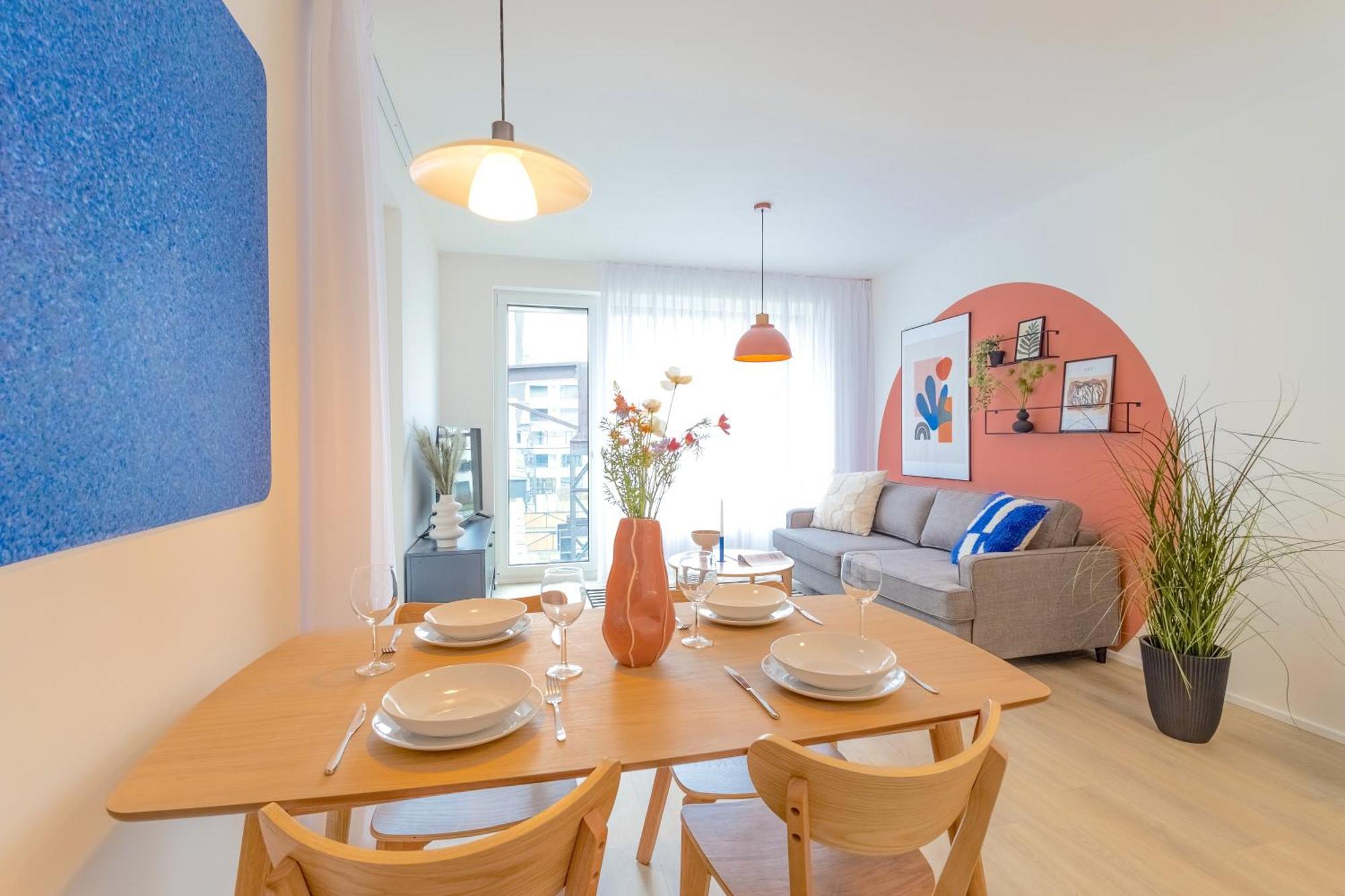 Design Apartment - Balcony, Free Parking, Yoga, 10 Mins To Center, By Gravity Praga Exterior foto