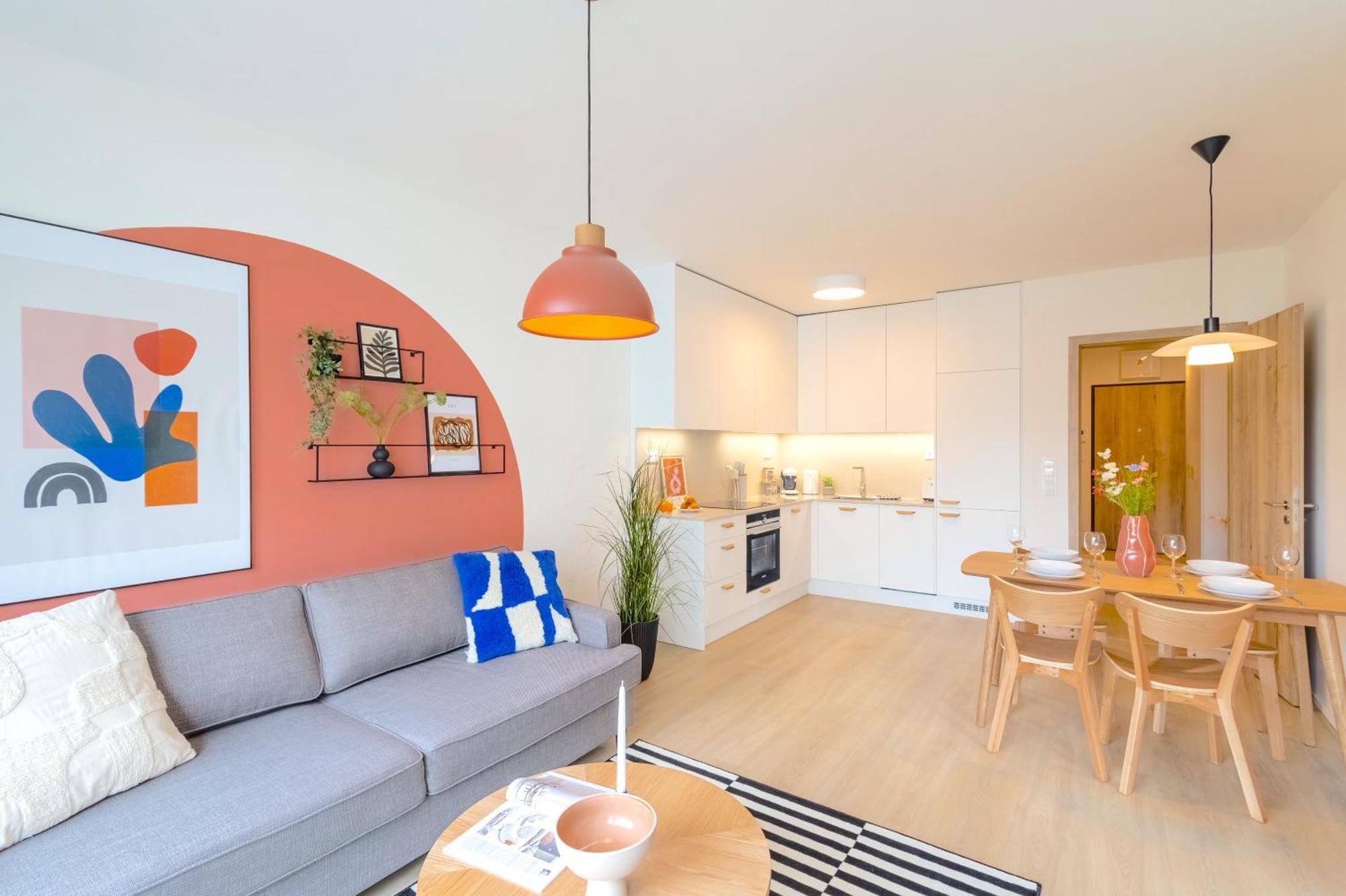 Design Apartment - Balcony, Free Parking, Yoga, 10 Mins To Center, By Gravity Praga Exterior foto